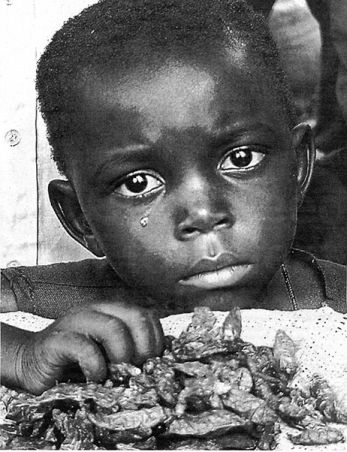 Poor hungry child - Africa