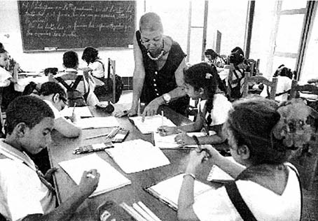 Children in Cuba all learn to read and far beyond