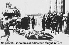 Chile - bloody Pinochet coup