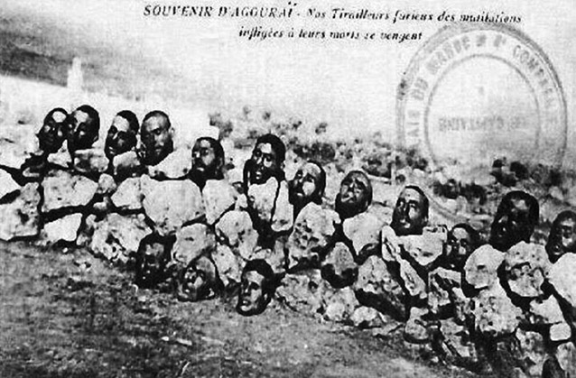 French colonialist atrocities included beheadings long before ISIS existed