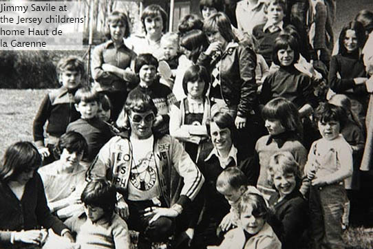 Jimmy Savile at the notiorious Jersey children's home Haut de  la Garenne