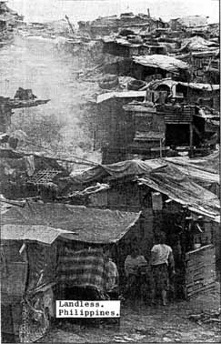 Slum dwelling in the Philippines