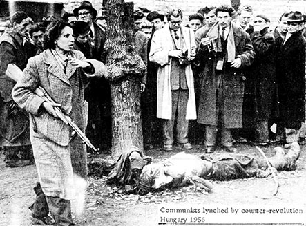 Hungary 1956 communist lynching